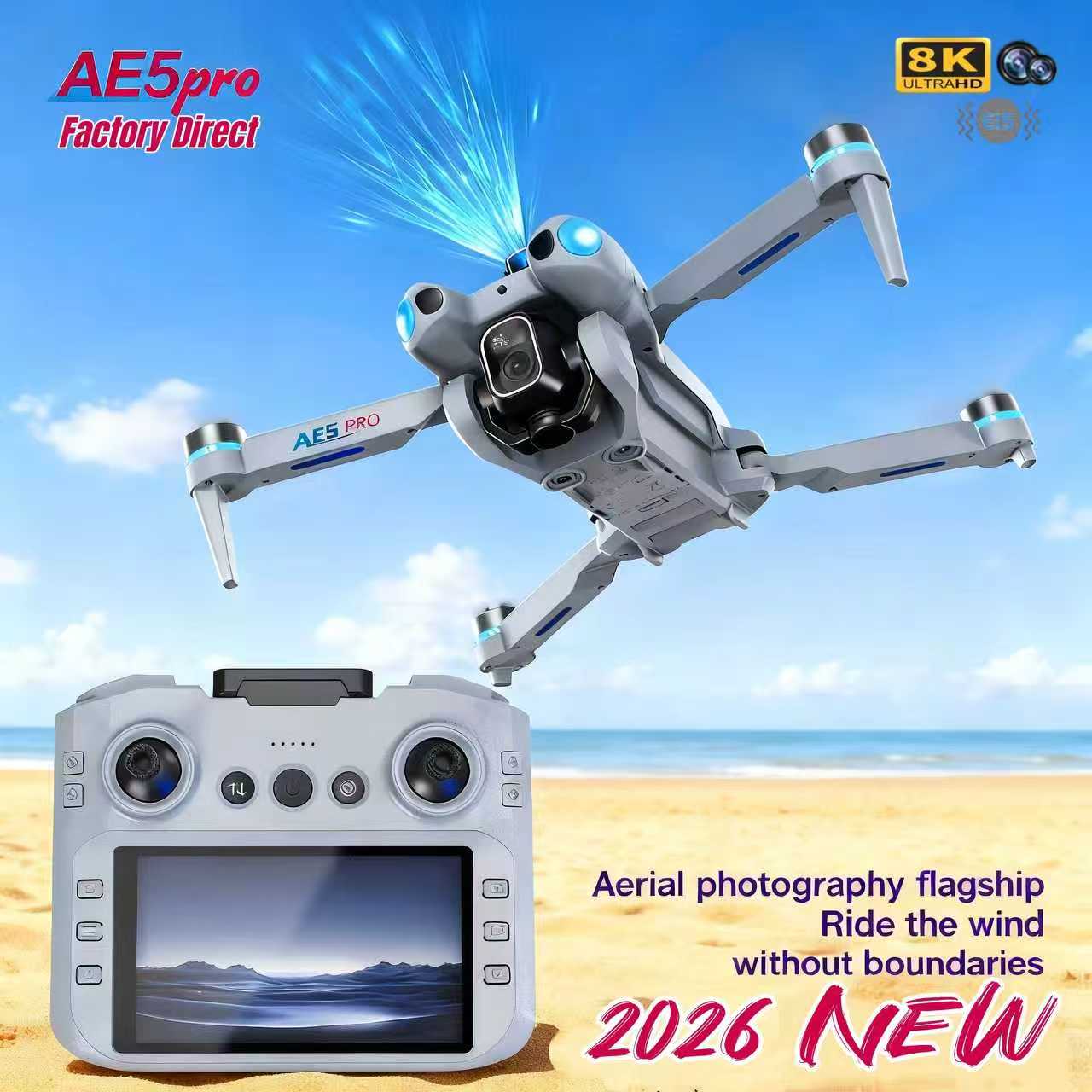 Jjrc Drone X12 - 5KM 8K Professionale HD Doppia Fotocamera