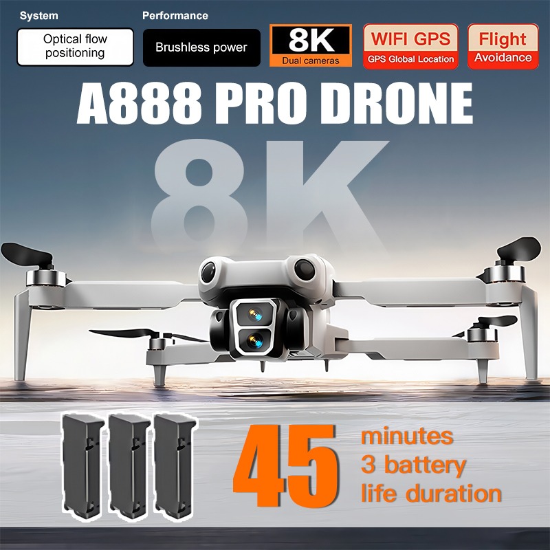 Eachine Drone E58 - Drone A888 Pro Originale con Doppia